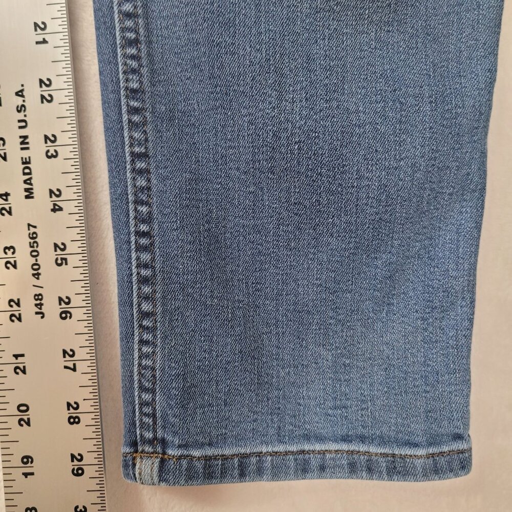 Carhartt Women's Double Knee Relaxed Fit Blue Denim Jeans Size 12 Regular - Picture 11 of 15